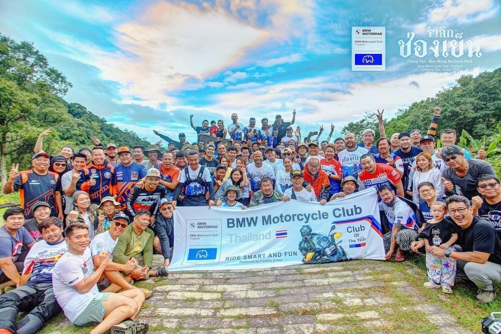 BMW Motorcycle Club Thailand Wins Club of the Year Award post image